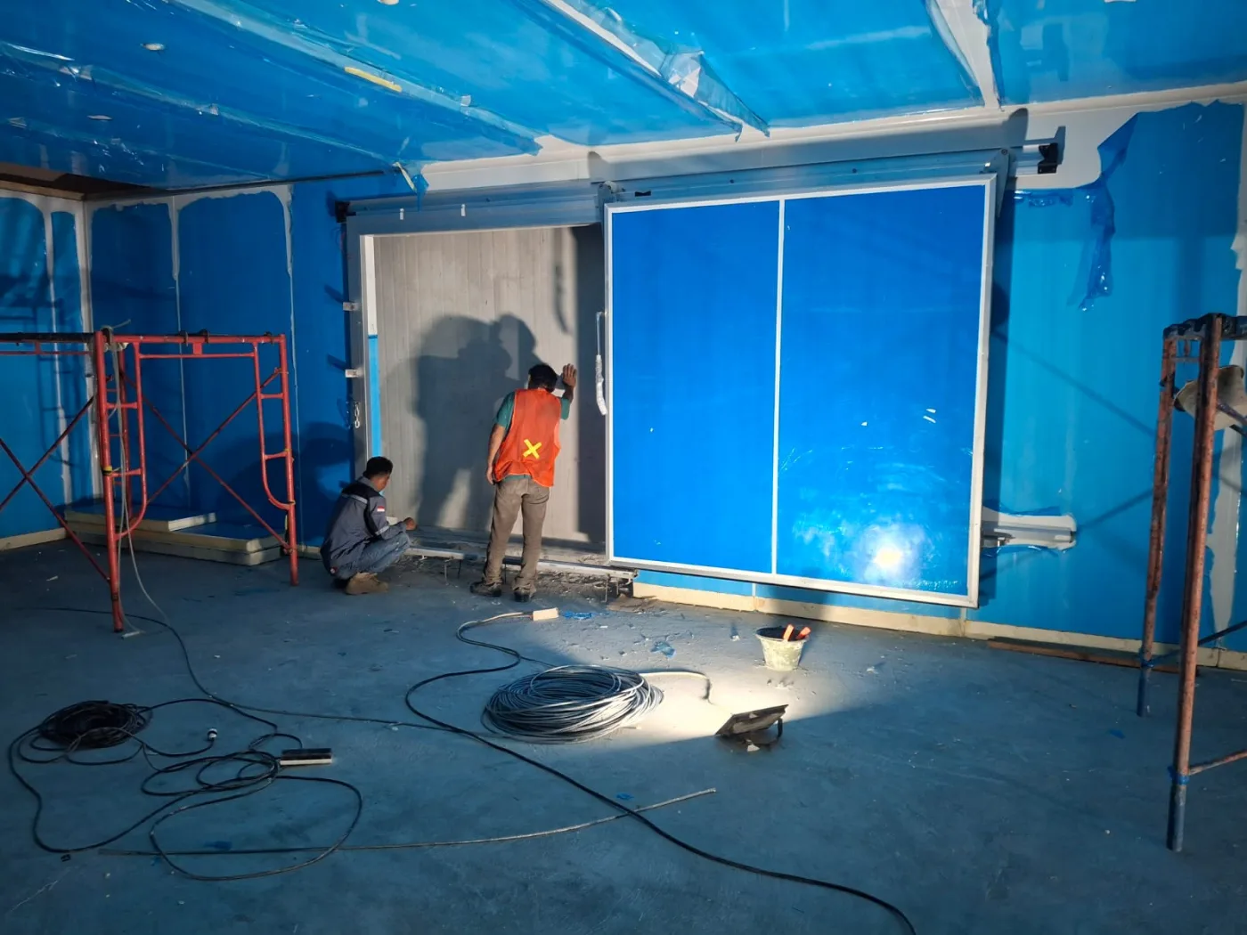 Pembangunan Cold Storage Rantai Dingin Industri Makanan