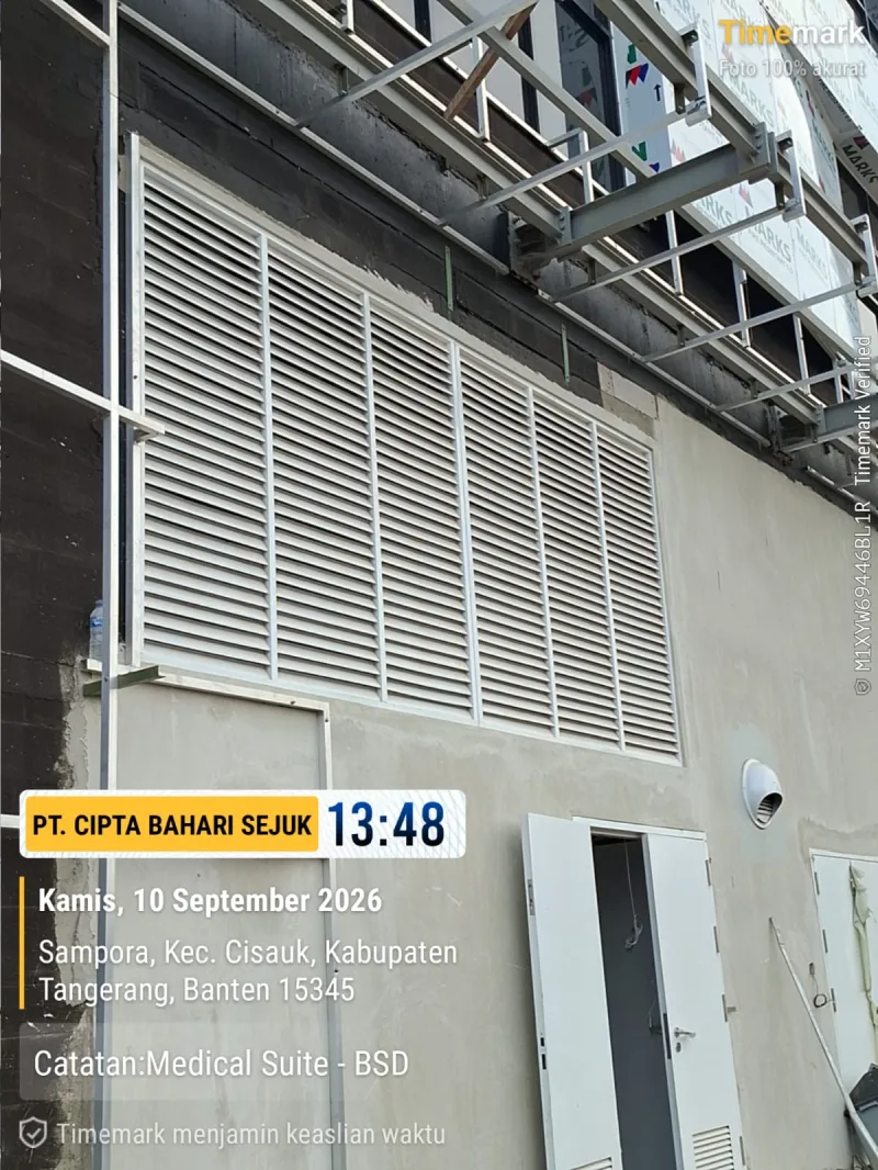 Sistem Tata Udara & Louver Silencer Medical Suite - BSD